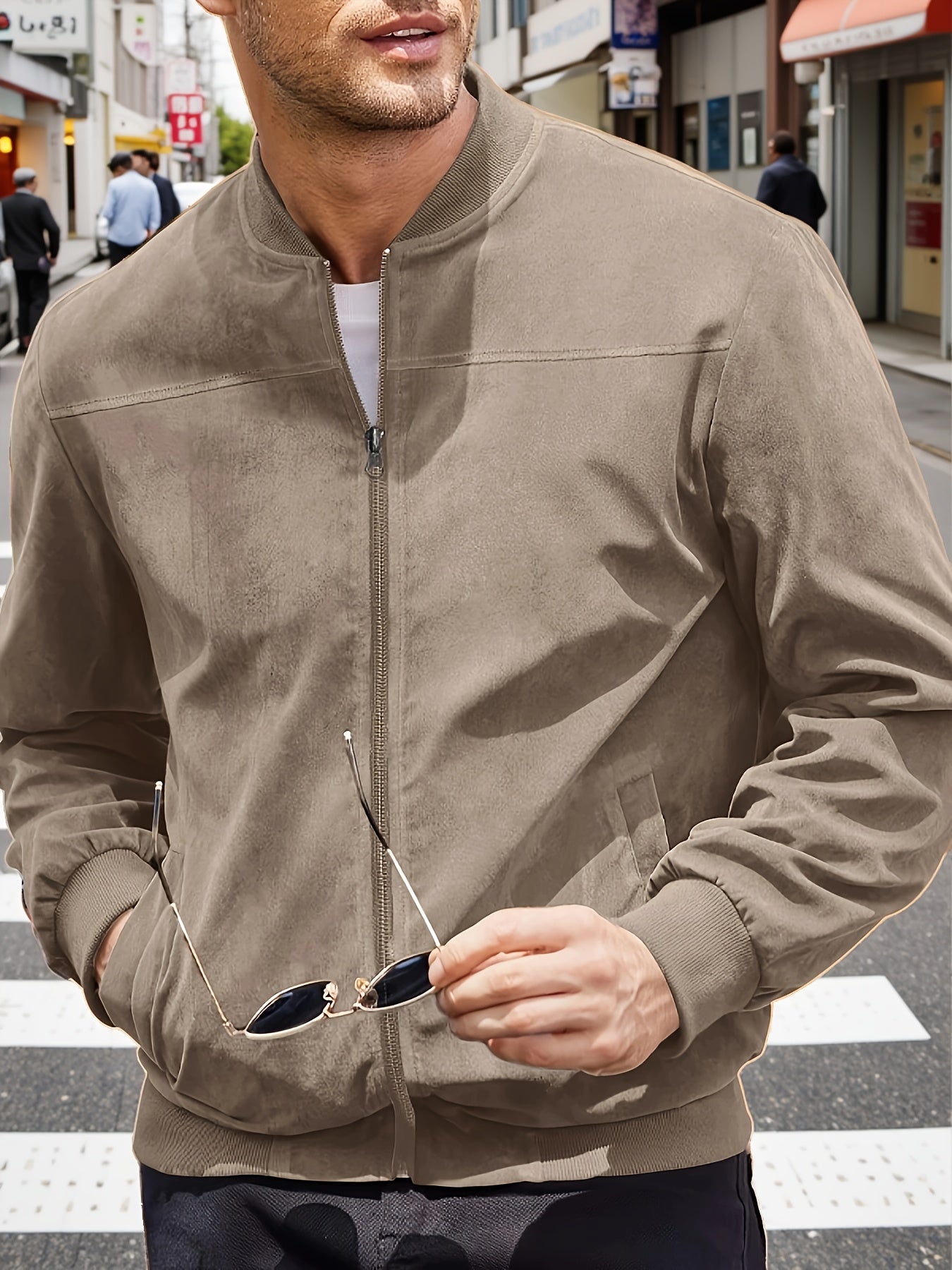 Mason | Men's Stylish Zip-Up Jacket with Pockets