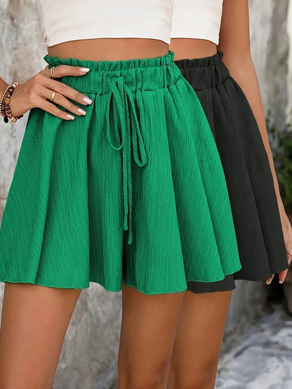 Vega | Women's Elegant Beach Shorts (1+1 Free) with Drawstring