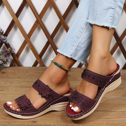 Women's Delor Floral Wedge Sandal