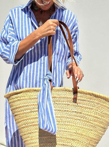 Veronica | Women's Classic Striped Shirt