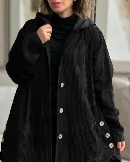 Cordia | Women's Cozy Hooded Jacket with Hooded