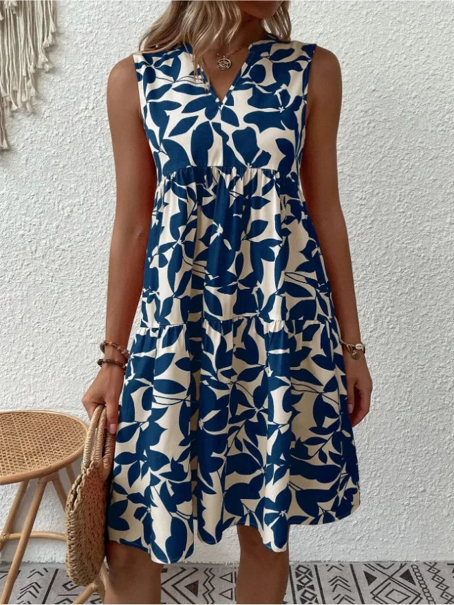 Elena | Women's Airy Summer Midi Dress
