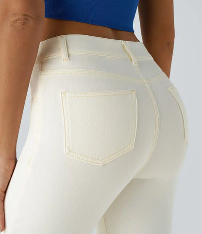 Kate | Women's Elastic & Comfortable Trousers with Pockets