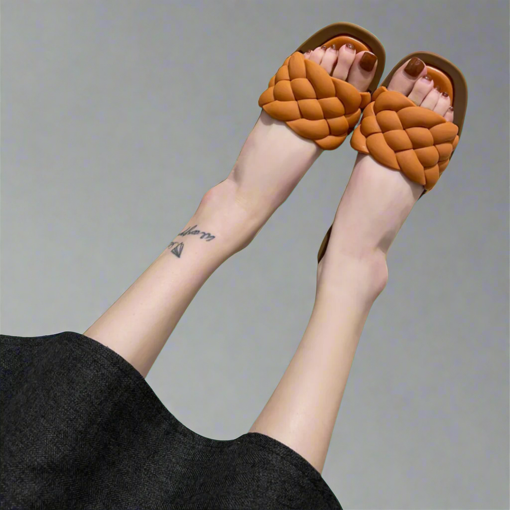Ilonka | Women's Open-Toe Elegant Sandals with Vegan Soft-Finish