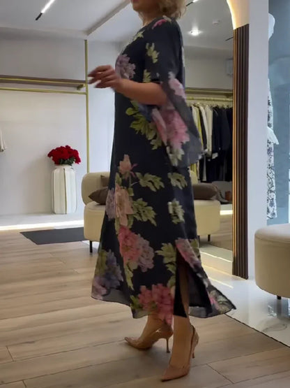 Women's Lightweight Floral Print Maxi Dress for Ultimate Comfort
