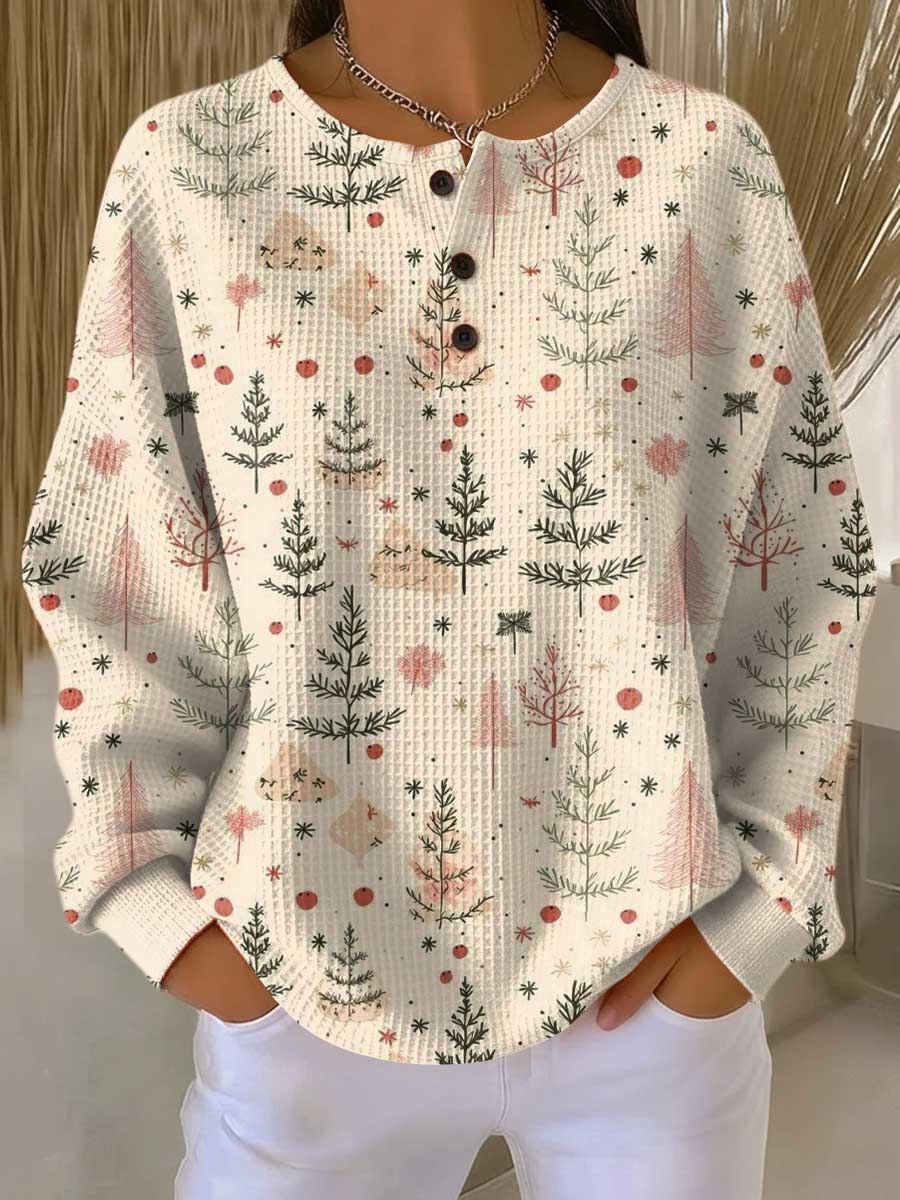 Mathilde | Women's Autumn with Round Neck and Long Sleeve