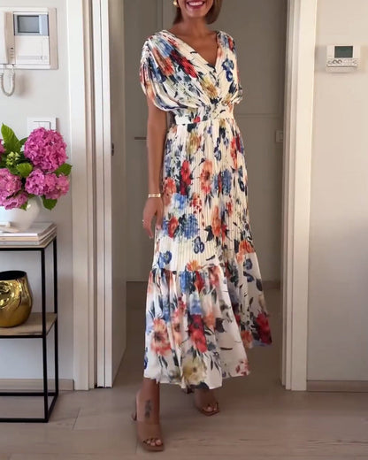 Florelle | Women's Elegant Floral Maxi Dress