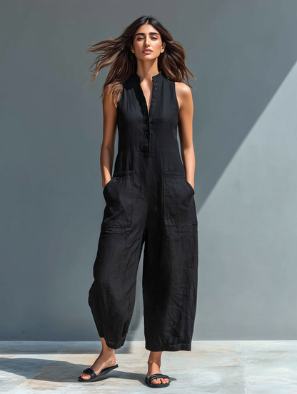 Lucinda | Women's Stylish Sleeveless Jumpsuit
