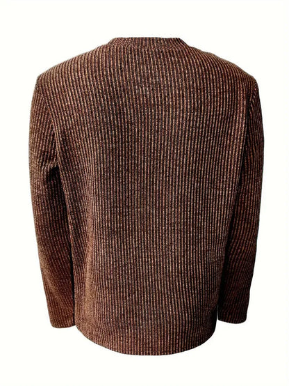 Men's Relaxed Brit & Boho | Logan Luxe Jumper