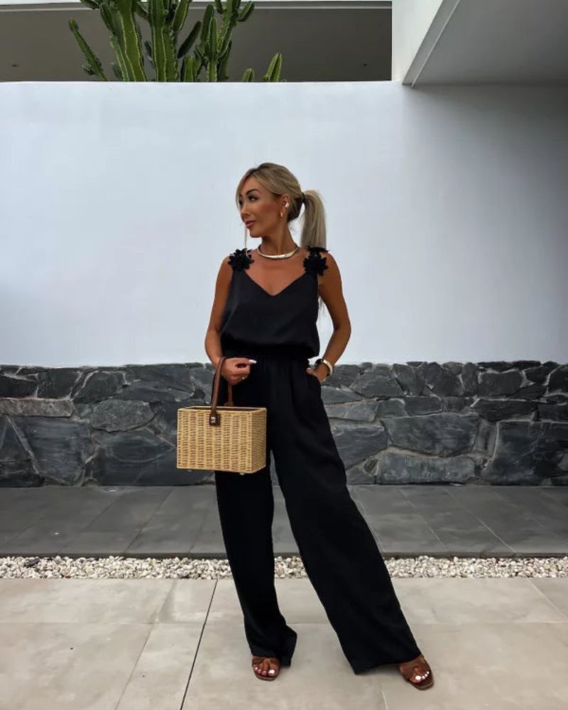 Blair | Women's Relaxed Boho Floral Jumpsuit
