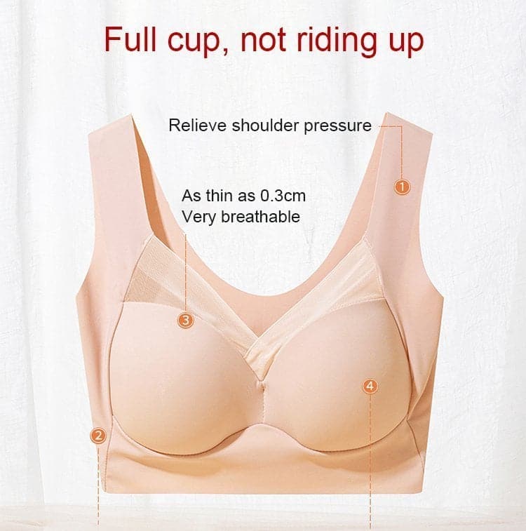 Women's Charming Wireless Push-Up Bras 1+1 Free