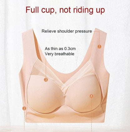 Women's Charming Wireless Push-Up Bras 1+1 Free