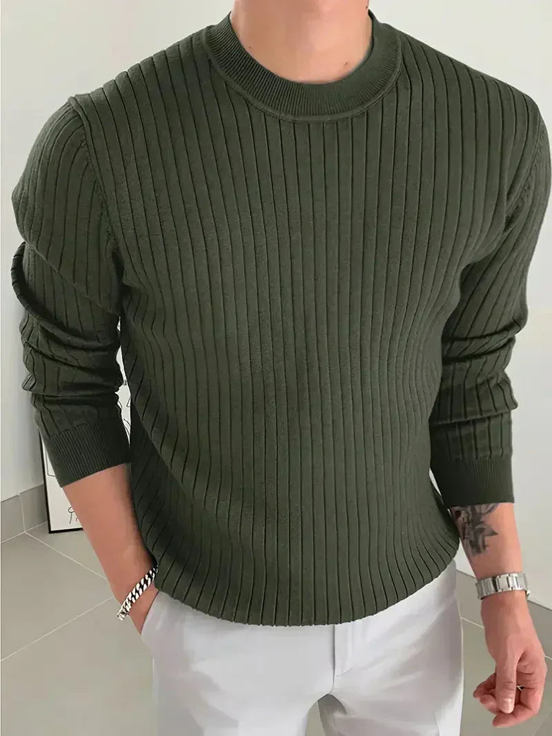Men's Brit & Boho | Mike Essential Crew Neck Jumper