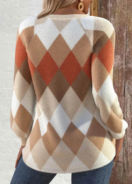Sign | Women's Checkered with Button Detail