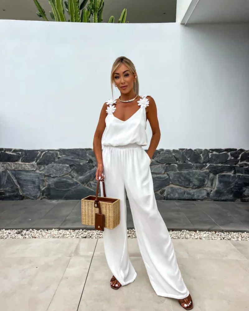 Blair | Women's Relaxed Boho Floral Jumpsuit