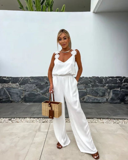 Blair | Women's Relaxed Boho Floral Jumpsuit