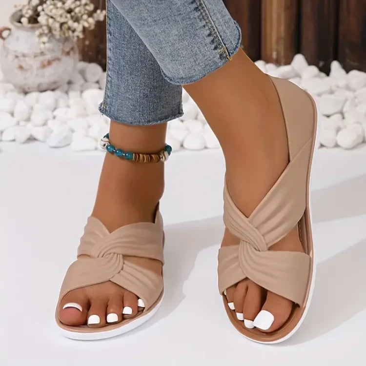 Luna | Women's Cushioned Open-Toe Comfortable Orthopedic Toe Sandals
