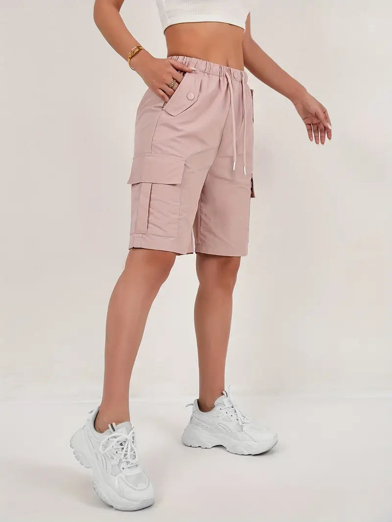 Via | Women's Relaxed Lightweight Quick-Dry Cargo Shorts with Pockets