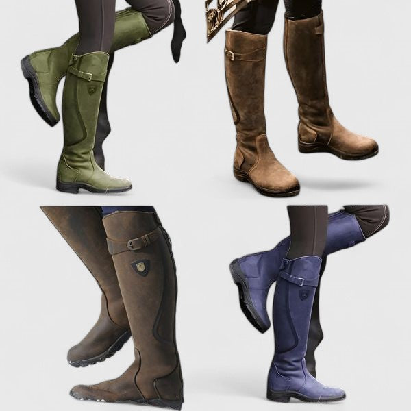 Rinley | Women's Cushioned Buckle Comfort Orthopedic Boots