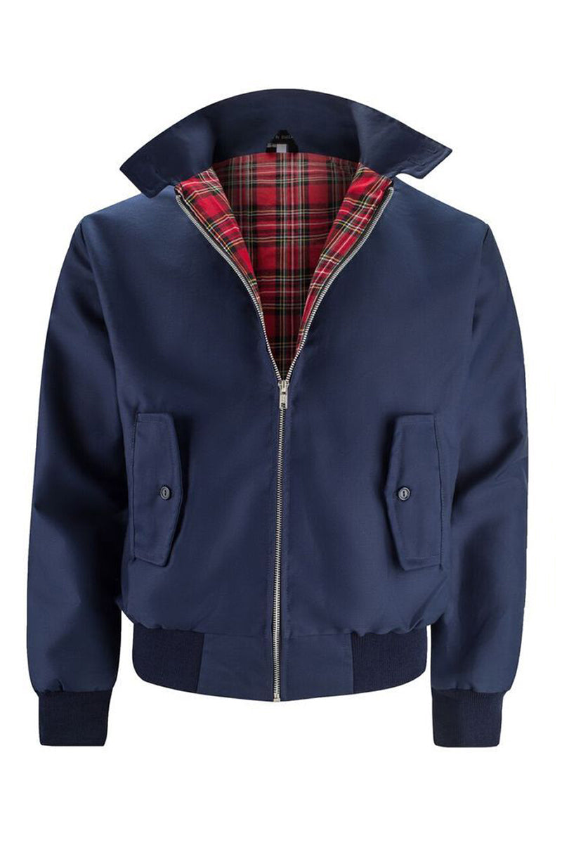 Harry Stone Jacket with Pockets and Round Neck