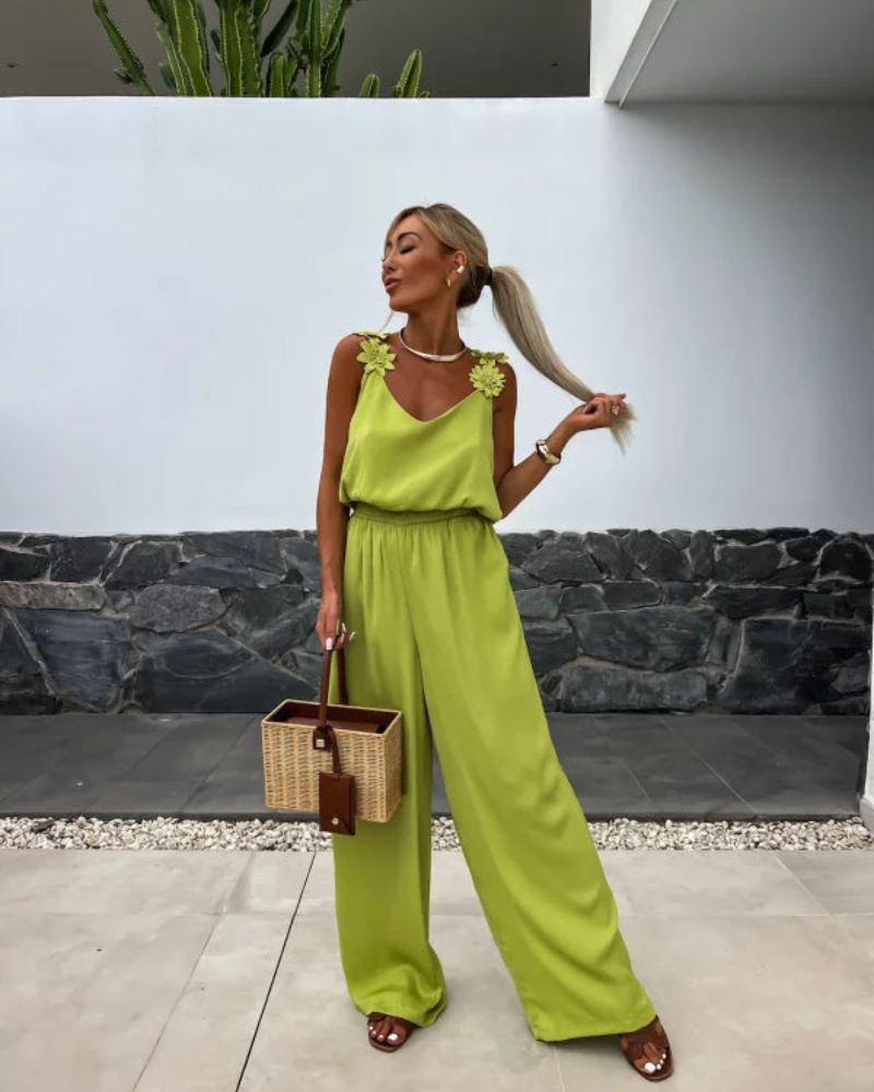 Blair | Women's Relaxed Boho Floral Jumpsuit