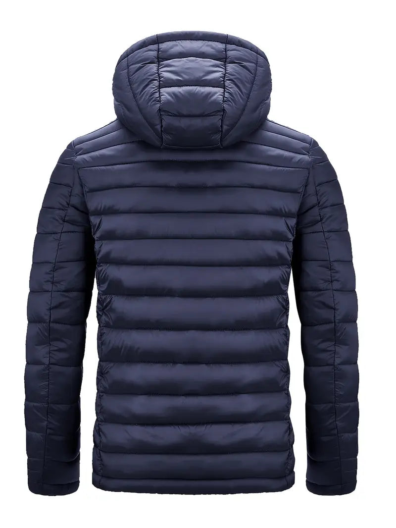 Men's Elegant Hooded Jacket with Hooded