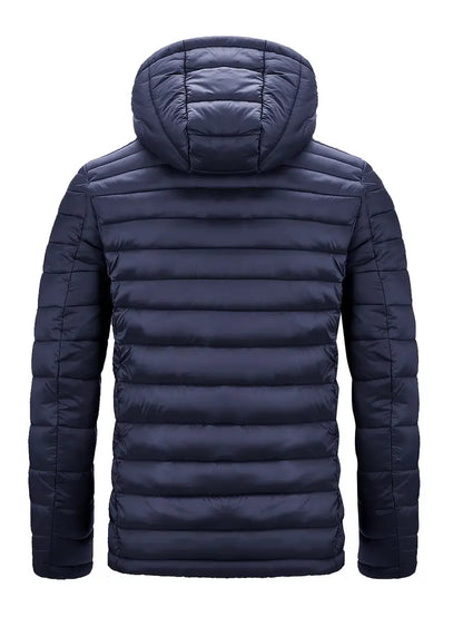 Men's Elegant Hooded Jacket with Hooded