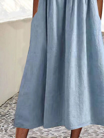 Colette | Women's Bold Chic Midi Dress with Pockets