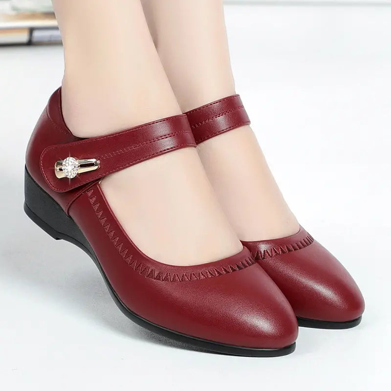Lydia | Comfort Leather Support Shoes