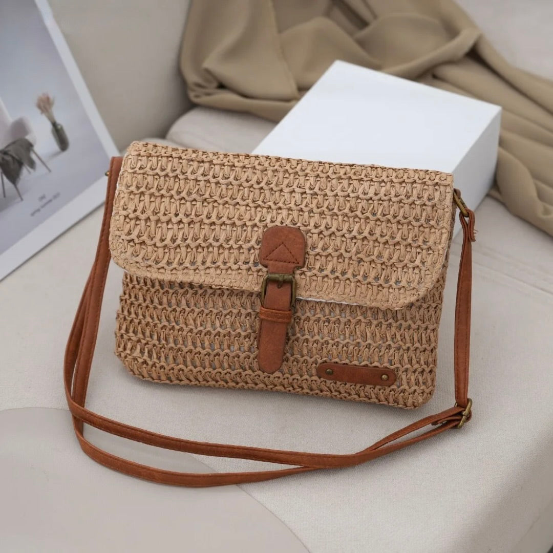 Emily | Woven Crossbody Bag