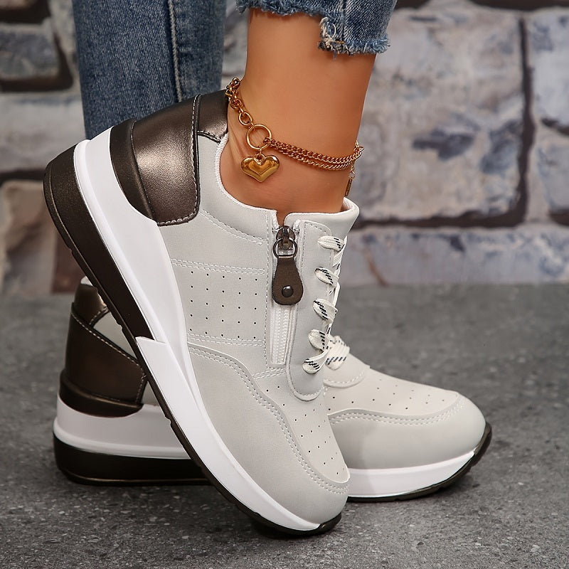 Celia | Women's Lightweight Lace-Up Orthopedic Trainers