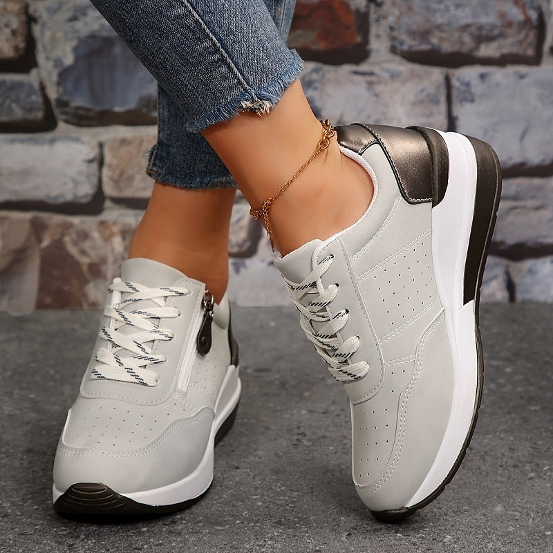 Celia | Women's Lightweight Lace-Up Orthopedic Trainers