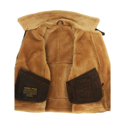 Angelo | Trendy Men's Pilot Jacket with Long Sleeve
