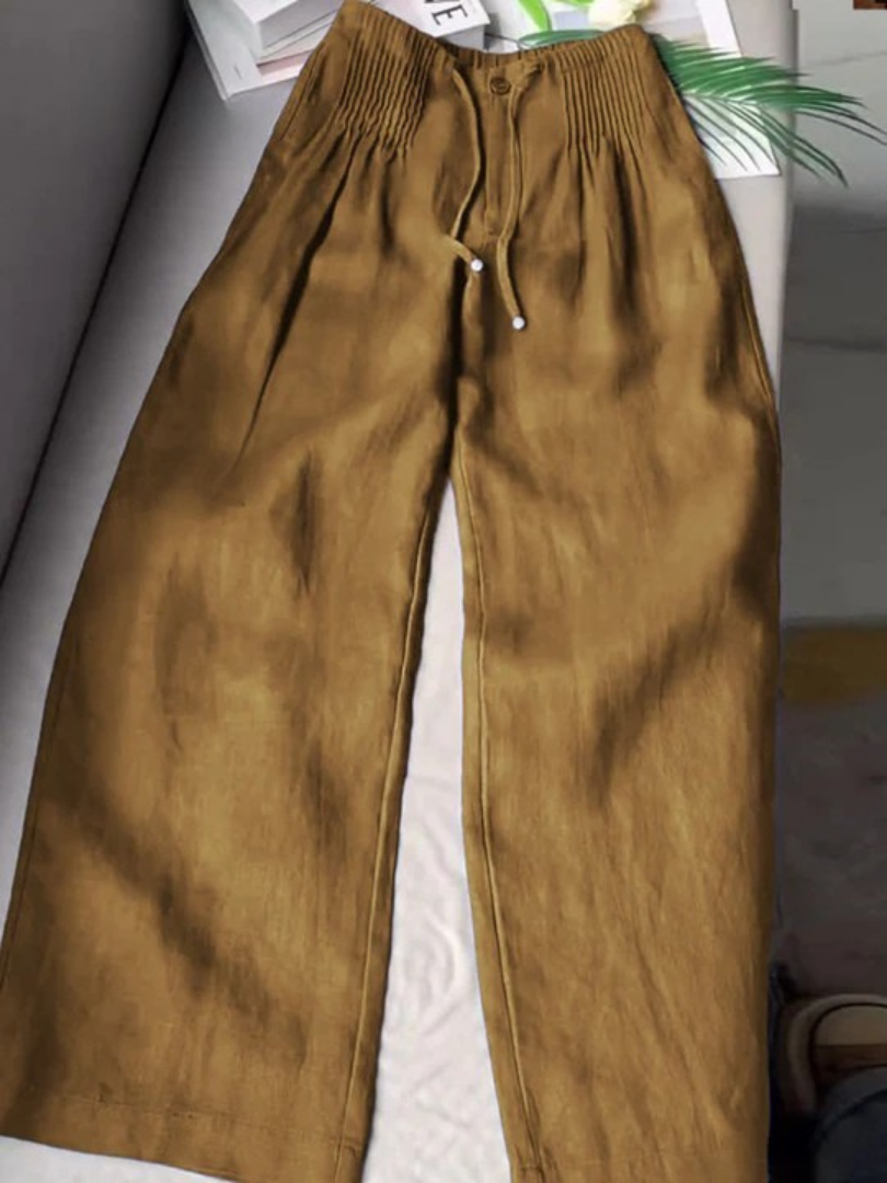 Camille | Women's Elegant Wide-Leg Trousers