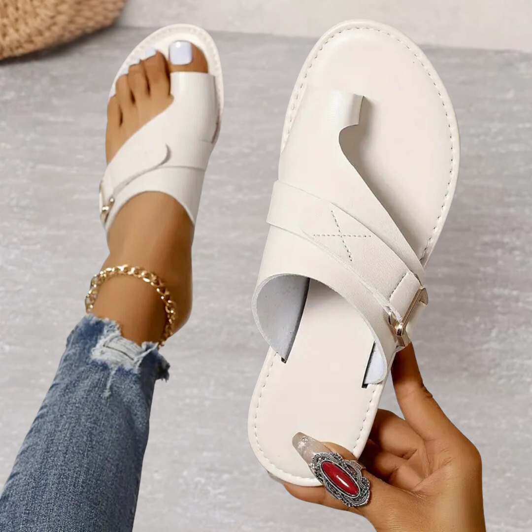 Cushioned Open-Toe Elsie Ladies' Comfort Orthopedic Sandals