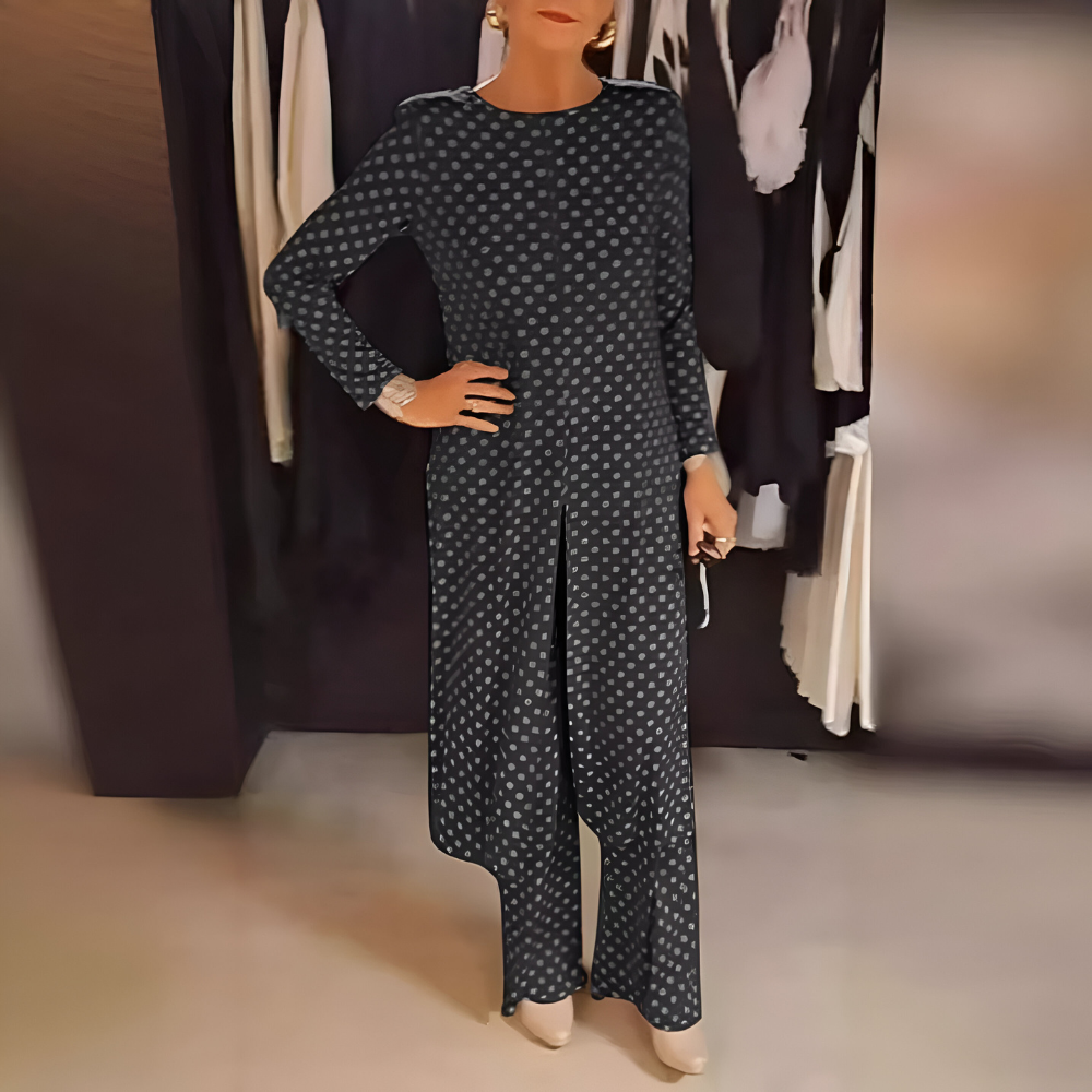 Marcella | Women's Relaxed Polka Dot Chic Set