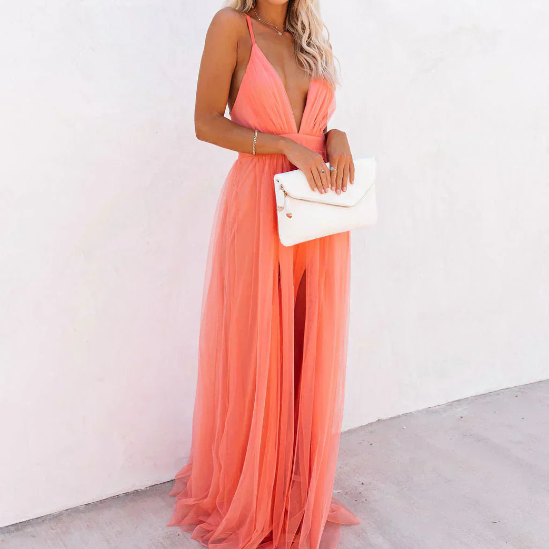 Remia | Maxi Dress Lumière Coral