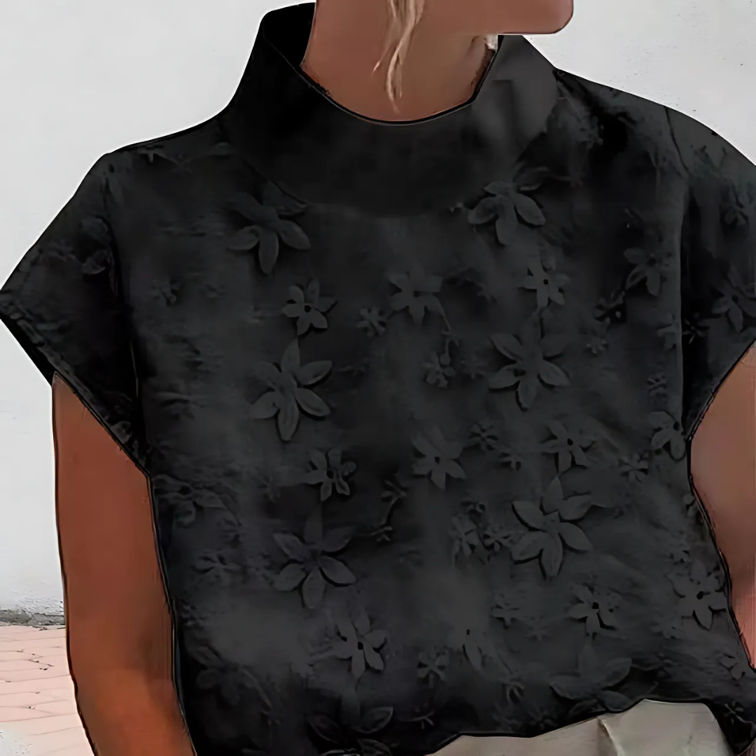 Doutzen | Women's Trim Half-Sleeve Blouse