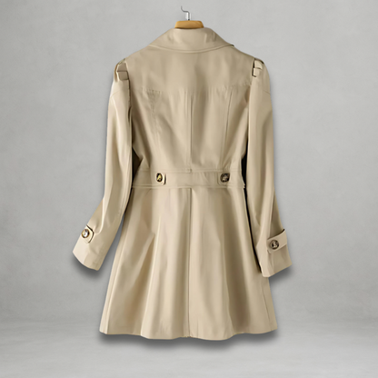 Daniela | Women's Chic Trench Coat with Pockets
