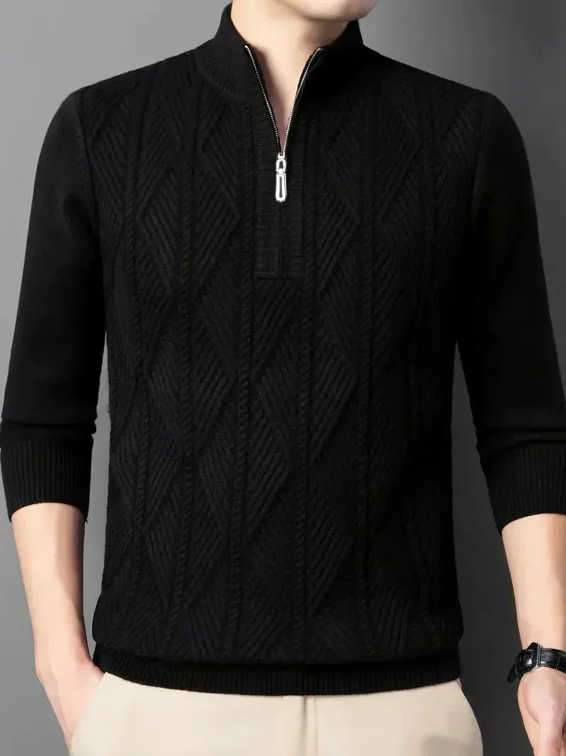 Men's Brit & Boho | The Everest Cable Jumper