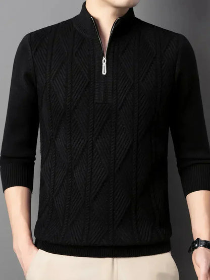 Men's Brit & Boho | The Everest Cable Jumper