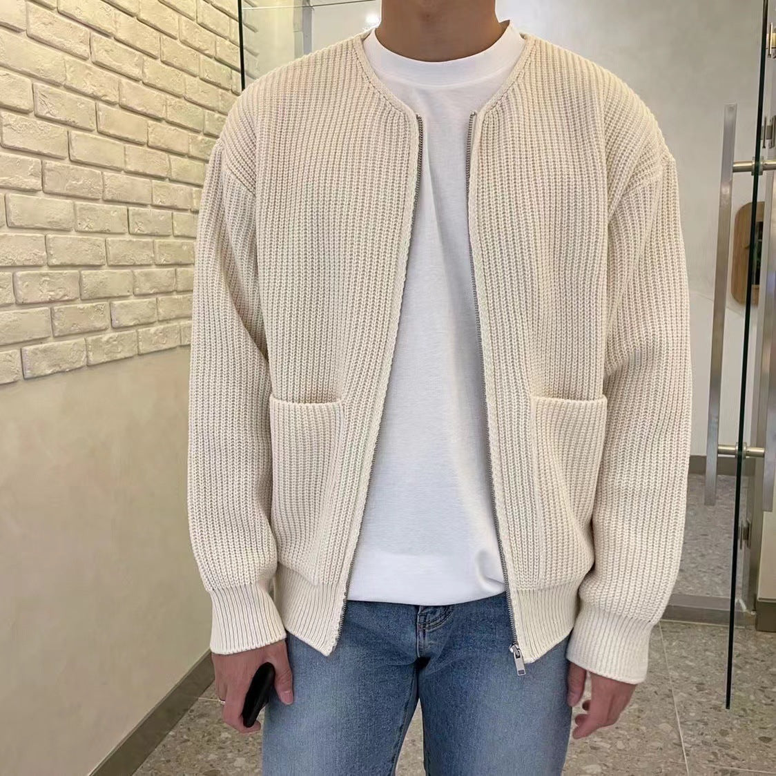 Federico | Men's Trendy Cardigan with Long Sleeve