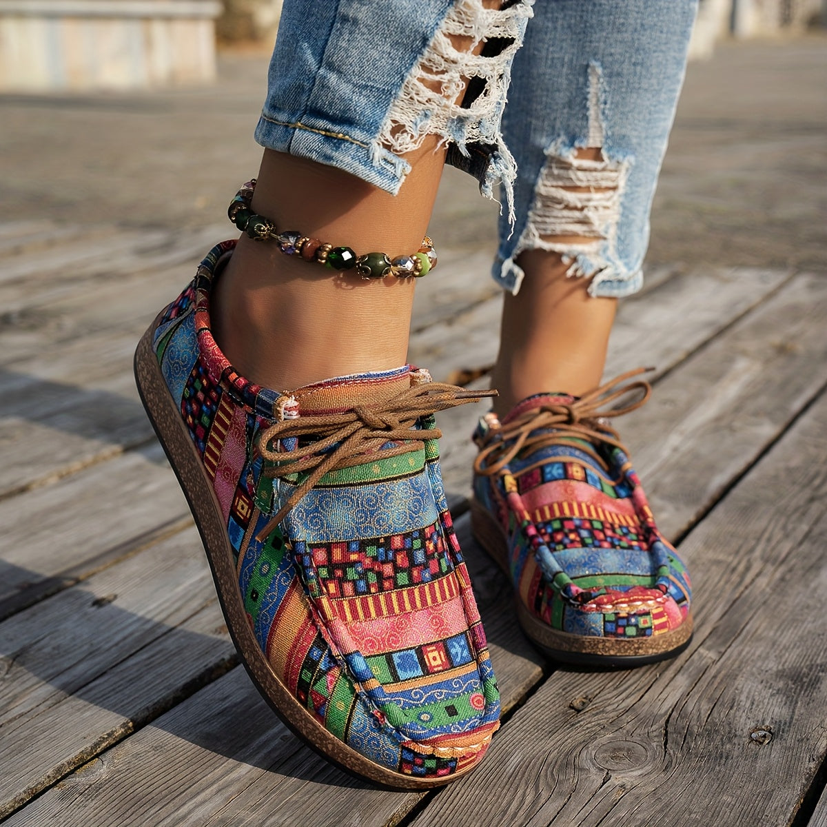 Mira | Cushioned Slip-On Vintage Orthopedic Shoes