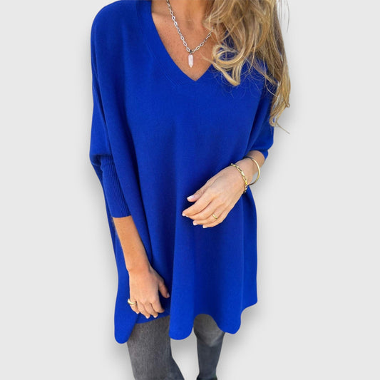 Rosie | Cosy Oversized V-Neck Sweater