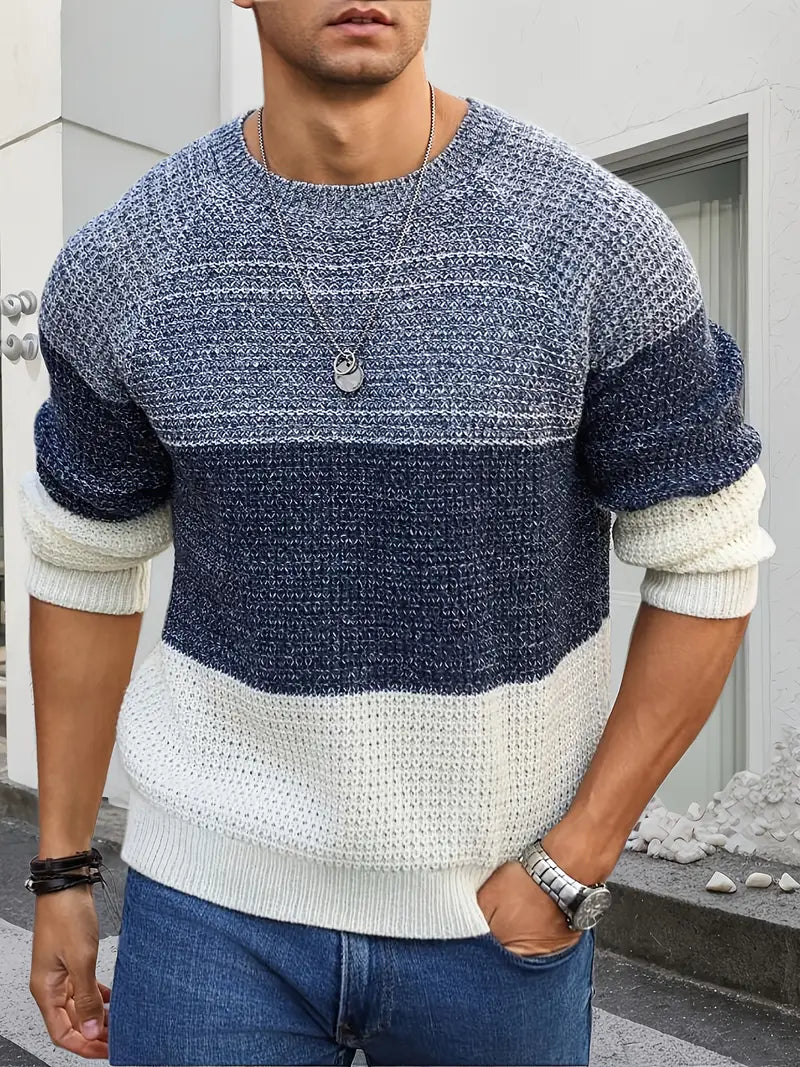 Men's Brit & Boho | The Orion Geometric Jumper
