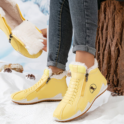 Léa | Women's Orthopedic Lace-Up Ergonomic Winter Comfort Ankle Boots