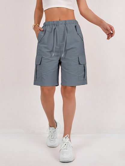 Via | Women's Relaxed Lightweight Quick-Dry Cargo Shorts with Pockets