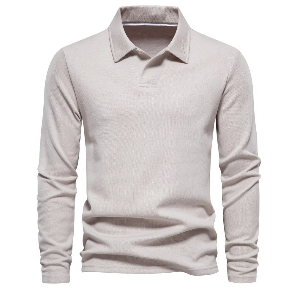 Levi | Men's Polo Pullover with Long Sleeve