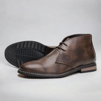 Herold | Cushioned Lace-Up Chukka Boots