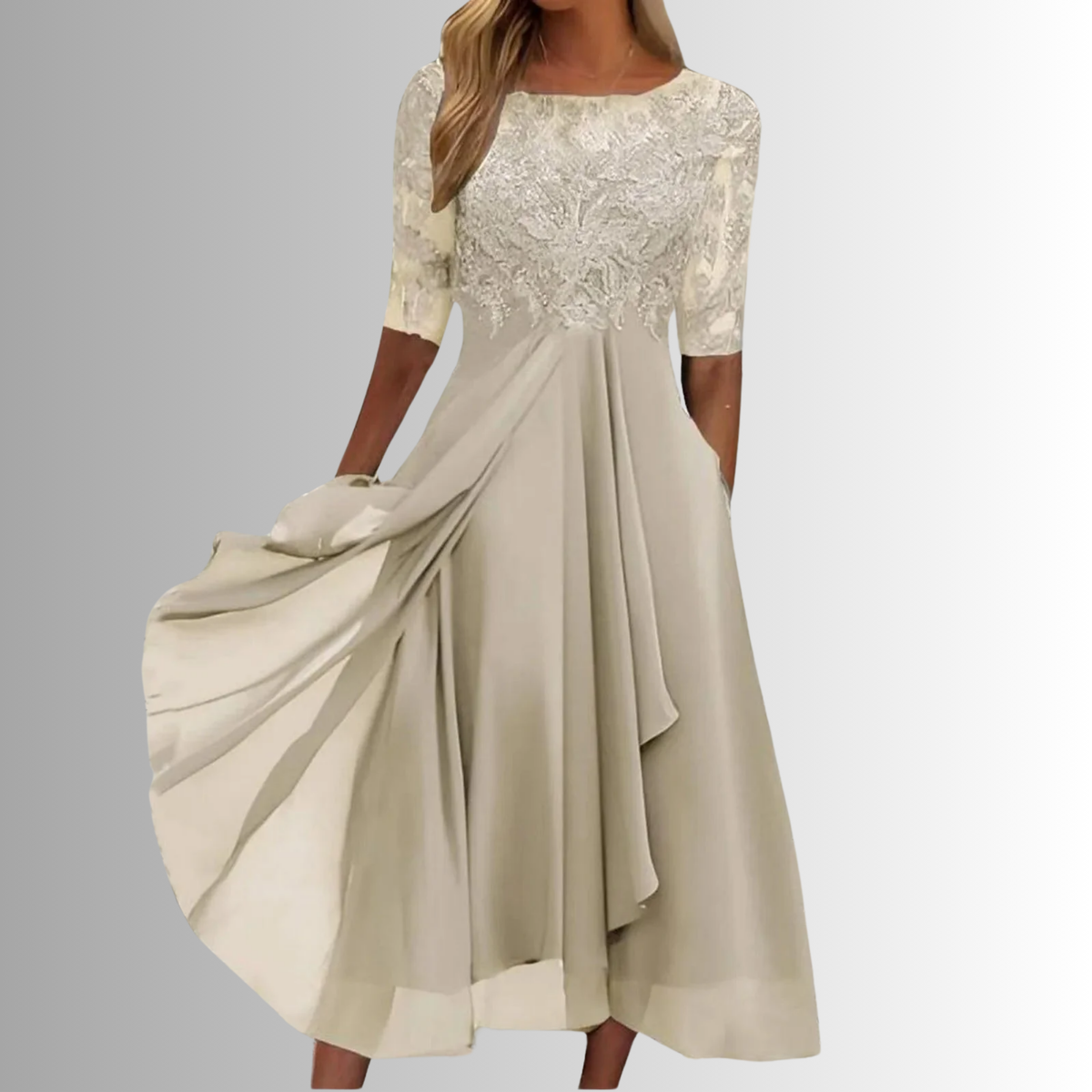 Rhonda | Women's Elegant Maxi Dress